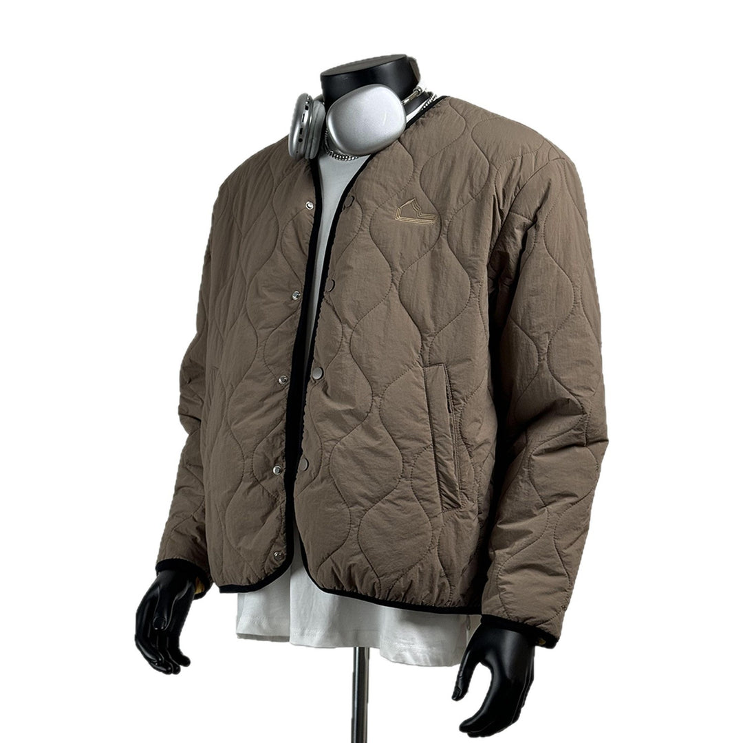 Men's Quilted Padded Shirt Mune Fashion