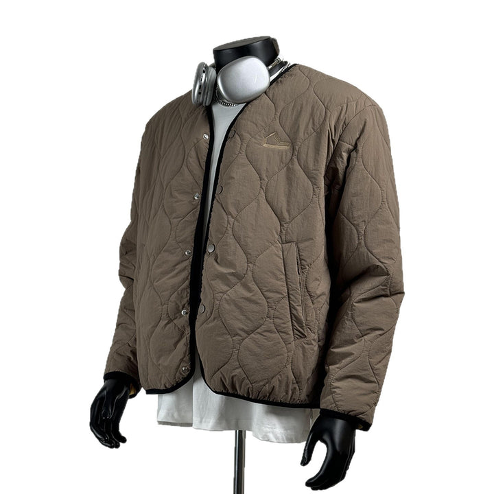Men's Quilted Padded Shirt Mune Fashion