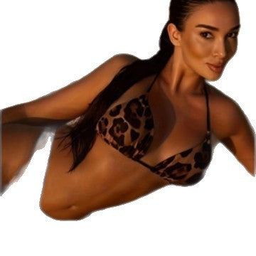 Women's Triangle Bikini with sophisticated tie straps Mune Fashion