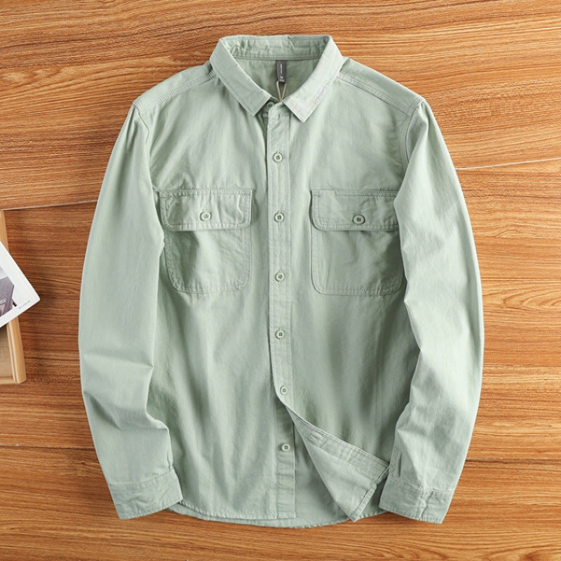 Men's Practical Utility Shirt Jacket Mune Fashion