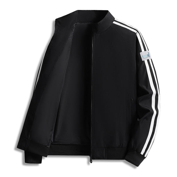 Men's Sporty Bomber Jacket with Stylish Cut Mune Fashion