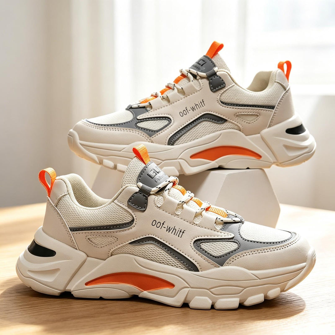 Men's Sports Sneakers in Futuristic Design Mune Fashion