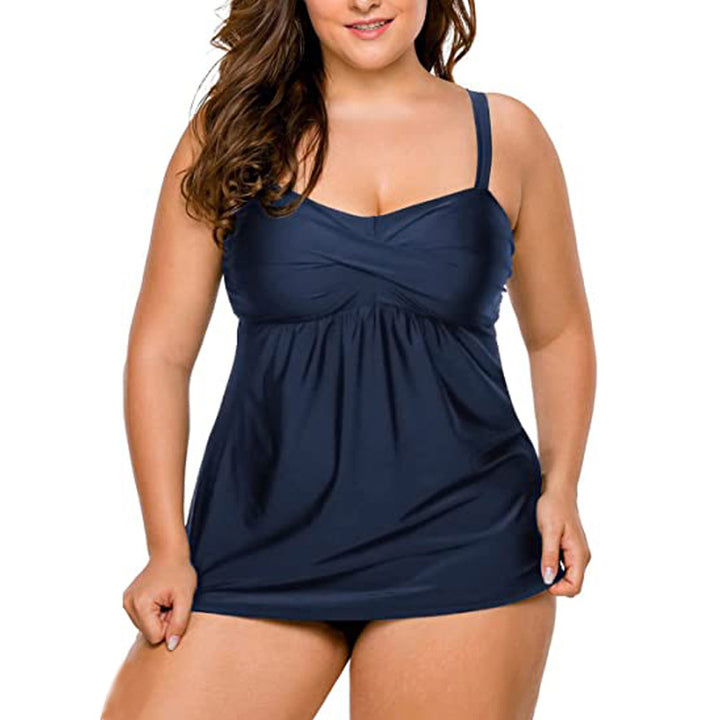 Women's tankini swimsuit with flattering cut and adjustable straps Mune Fashion