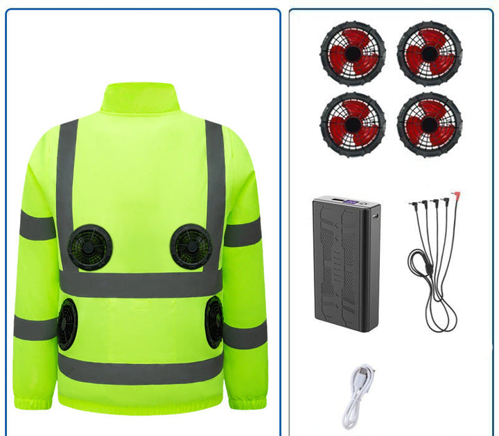 Unisex portable battery fan set for cooling vest with quiet fans Mune Fashion