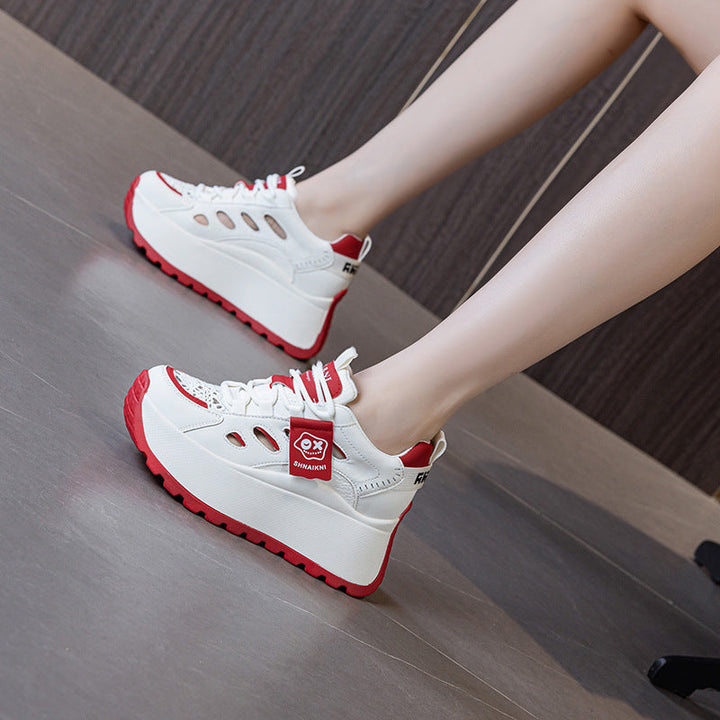 Ladies Chunky Sneakers with breathable mesh upper and innovative cushioning Mune Fashion