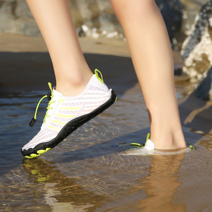 Women's multifunctional water shoe with flexible toe area and quick-release fastening Mune Fashion