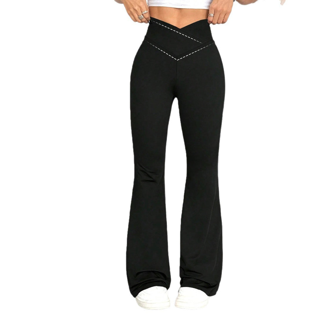 Ladies High-Waisted Yoga Leggings with Tummy Control and 4-Way Stretch Mune Fashion