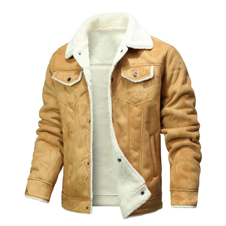 Men's Suede Look Jacket Mune Fashion