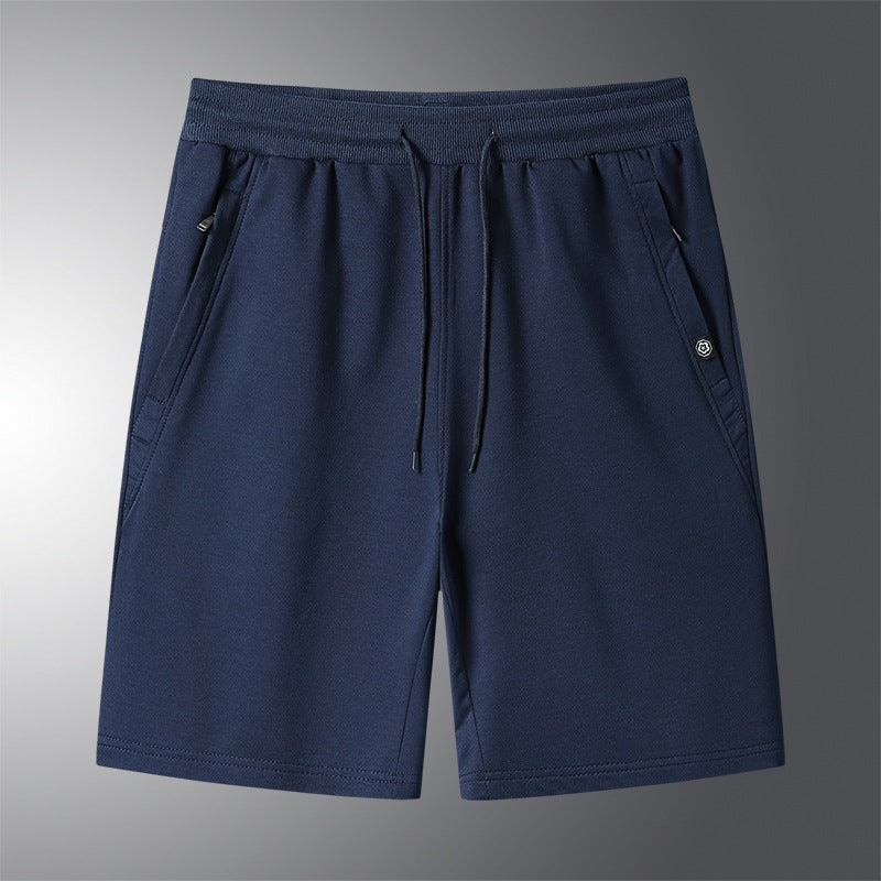 Men's sporty leisure pants with elastic waistband
