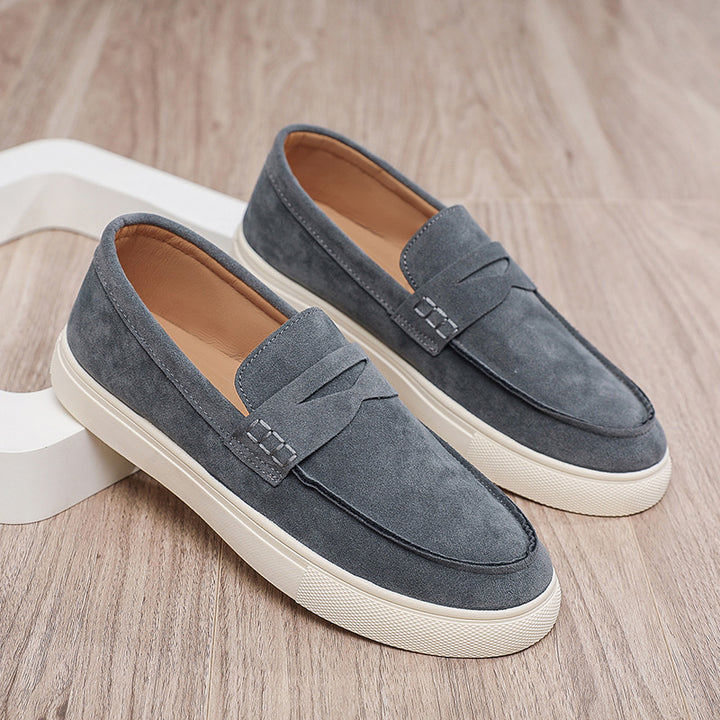 Men's Elegant Loafers with Classic Accents Mune Fashion