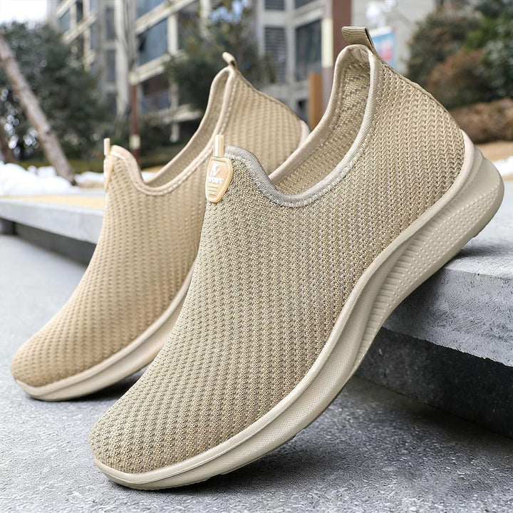Women's Breathable Slip-On Sneakers with Flexible Design Mune Fashion