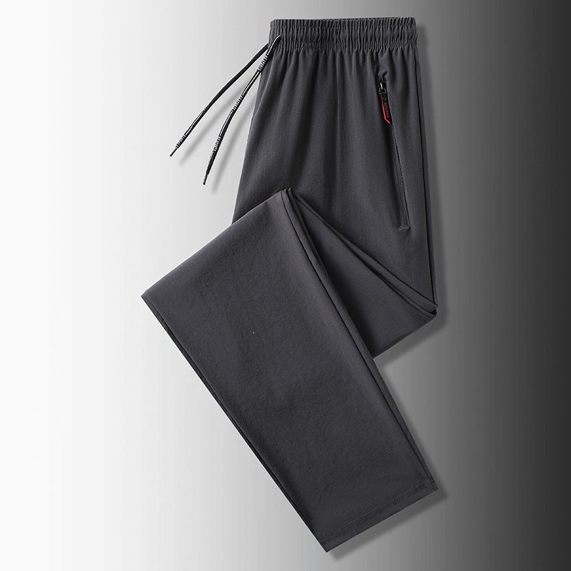 Men's Functional Jogging Pants with Elastic Waistband and Side Pockets Mune Fashion