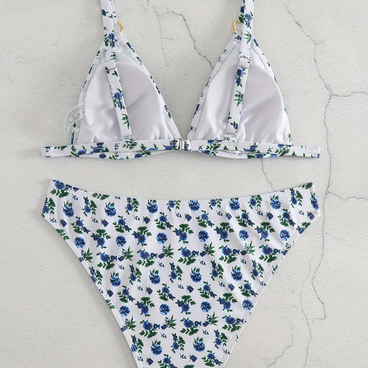 Women Triangle Bikini with Luxurious Details Mune Fashion