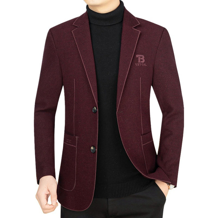 Men's Slim-Fit Blazer made of lightweight blended fabric Mune Fashion with texture Mune Fashion