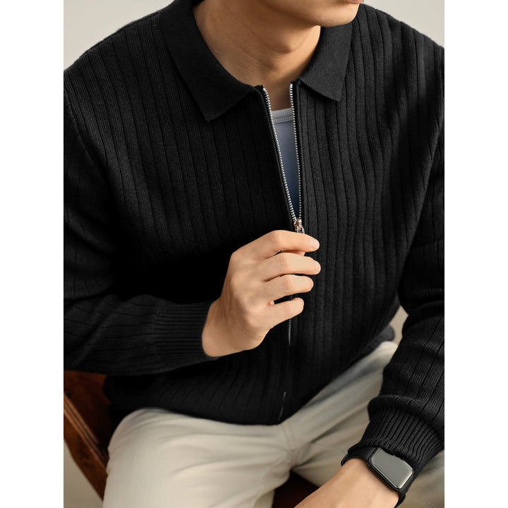 Men's Fashionable Cardigan with Button Placket Mune Fashion