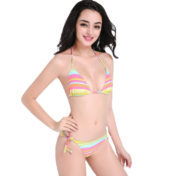 Women's Triangle Bikini with Adjustable Straps Mune Fashion