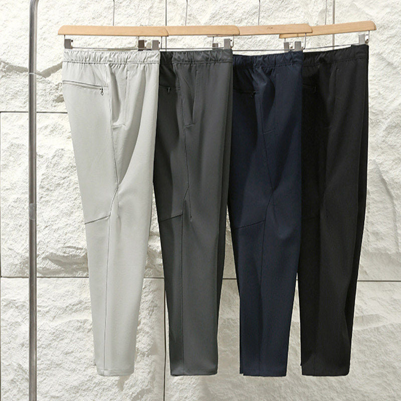 Men Comfortable Relaxed-Fit Leisure Pants Mune Fashion