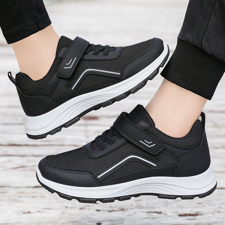 Women's sporty Velcro sneakers with breathable mesh and cushioned EVA sole Mune Fashion