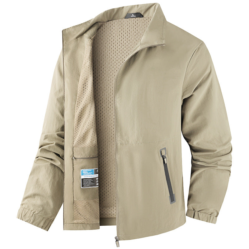 Men's Lightweight Transition Jacket with Practical Pockets Mune Fashion