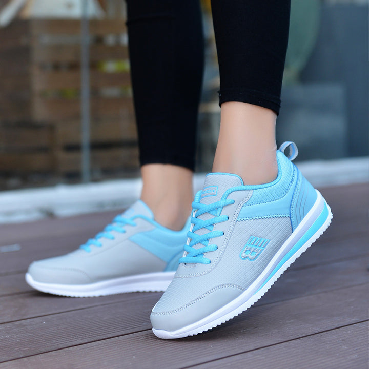 Women Lightweight Leisure and Walking Sneakers with Breathable Upper Material and Ergonomic Comfort Sole Mune Fashion