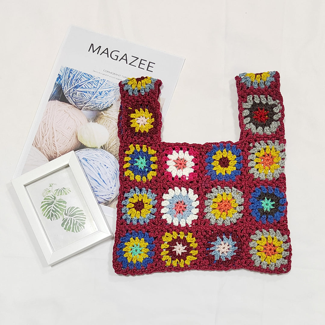 Women's handmade crochet bag Mune Fashion