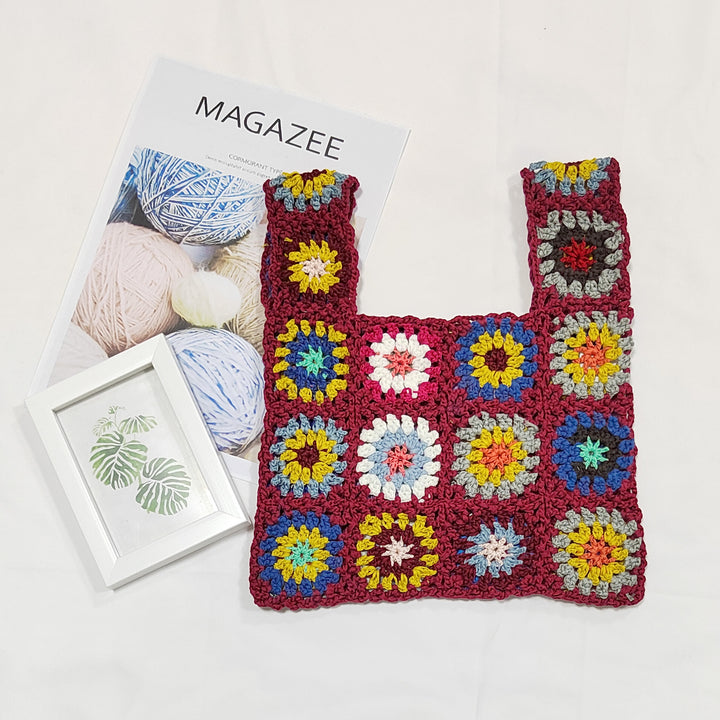 Women's handmade crochet bag Mune Fashion