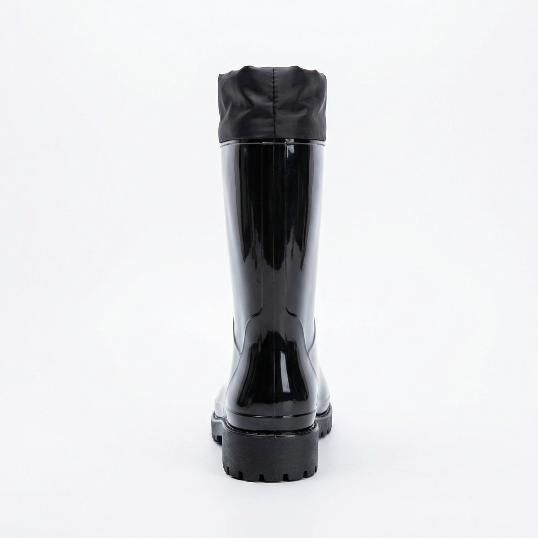 Women High Quality and Stylish Rubber Boots with Adjustable Lacing System Mune Fashion