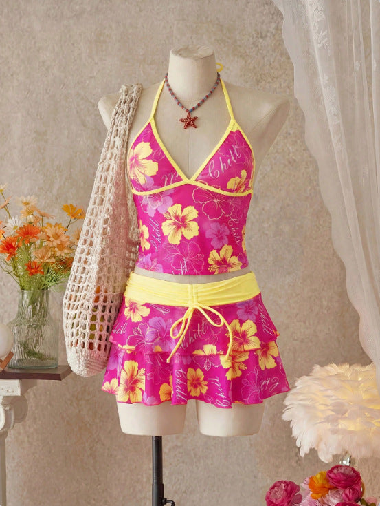 Women's Bikini Set with Skirt Mune Fashion