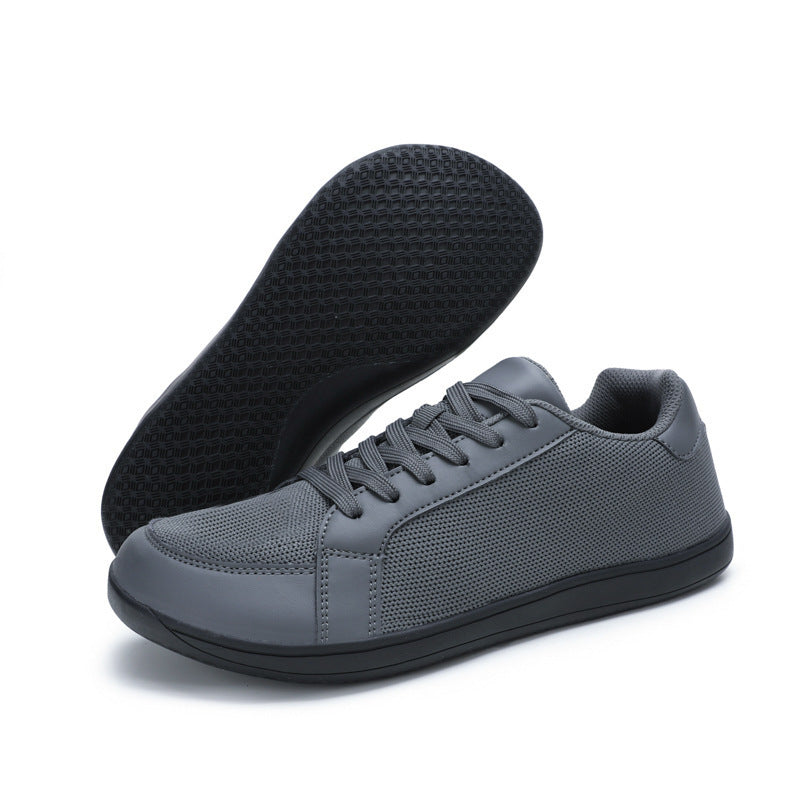 Men's urban city sneaker with seamless mesh and synthetic leather mix, cushioned EVA sole and padded heel support Mune Fashion