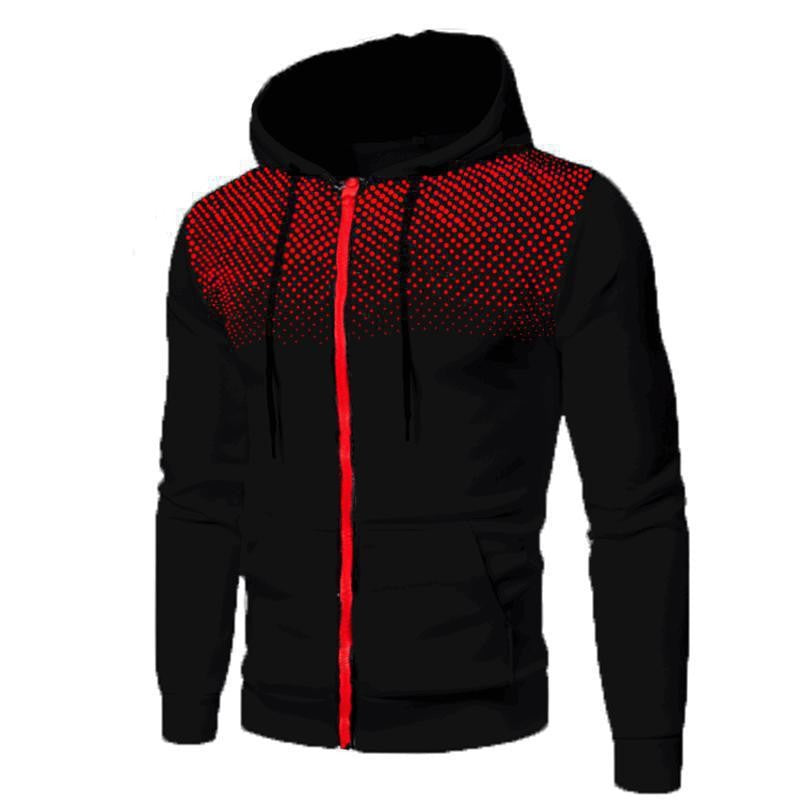 Men's Sporty Hoodie with Stylish Graphic Design Mune Fashion