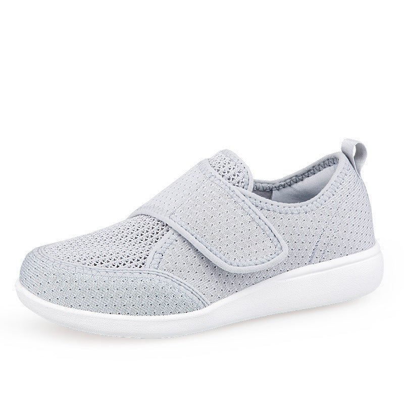 Men's orthopedic slipper with adjustable Velcro, breathable mesh and shock-absorbing foam sole Mune Fashion