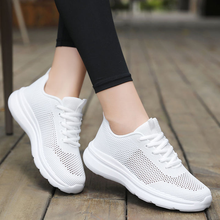 Unisex nan federlight mesh leisure shoe with breathable structured knit, ergonomic comfort sole and pull tab Mune Fashion