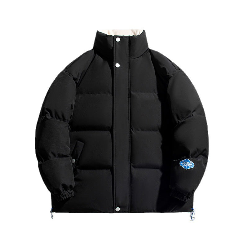 Unisex padded sleeveless quilted jacket with high stand-up collar, thermal insulation and drawstring hem Mune Fashion