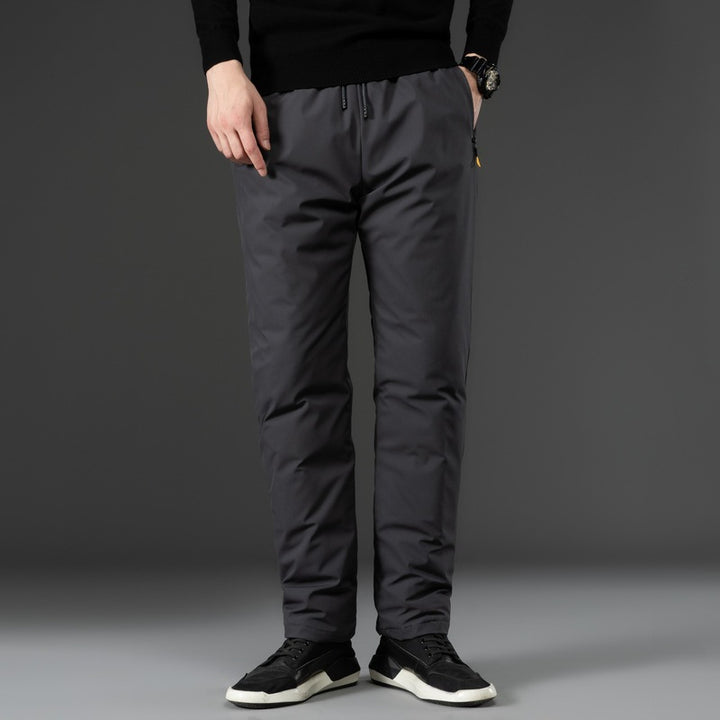 Men's Technical Jogging Pants with High Comfort Waistband, Tapered Cut and Stretch Fabric Mune Fashion