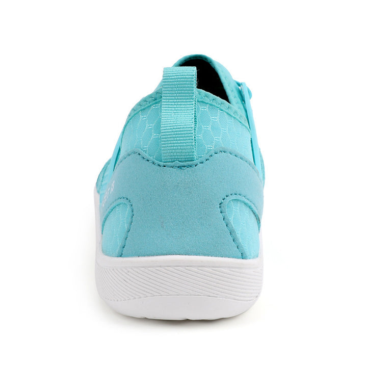 Unisex nan flacher city sneaker with quick-release closure, elastic knit upper and shock-absorbing lightweight sole Mune Fashion