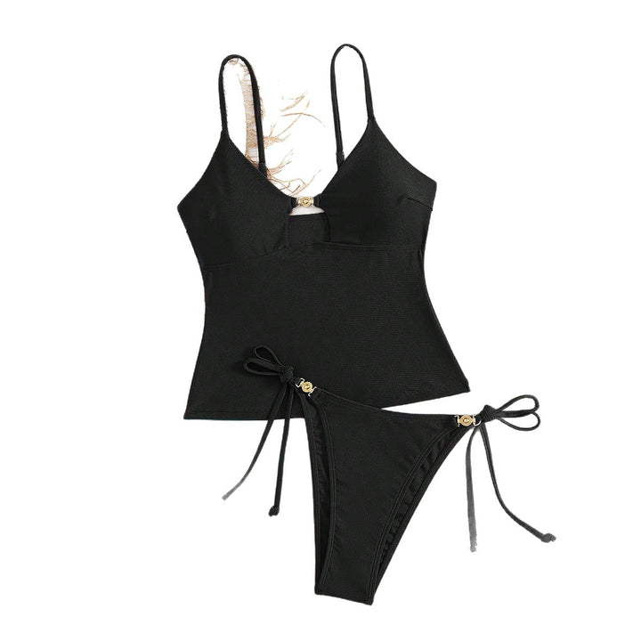 Ladies Glamorous Monokini with Fashionable Cut-Outs Mune Fashion