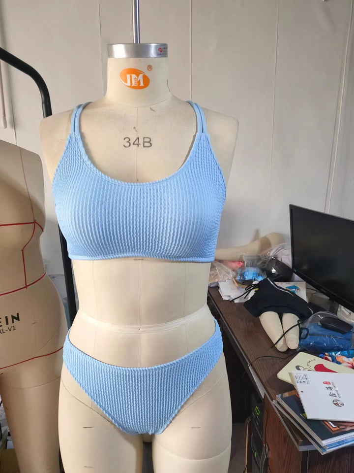Ladies' sports bikini with high-cut bottoms Mune Fashion