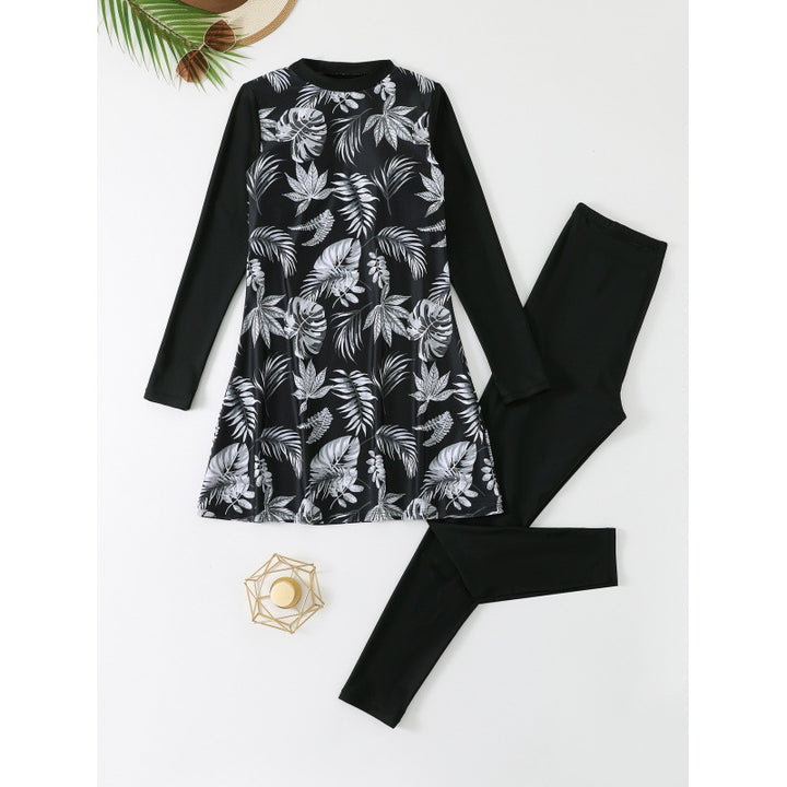 Women's swimsuit with floral design and sporty cut Mune Fashion
