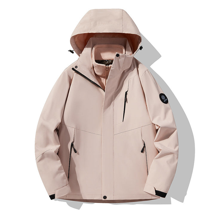 Men's triple combinable functional jacket with detachable quilted vest Mune Fashion