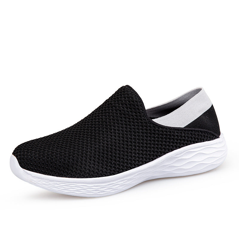 Unisex nan entry-level comfort shoe with seamless knit shaft and cushioning lightweight foam sole Mune Fashion