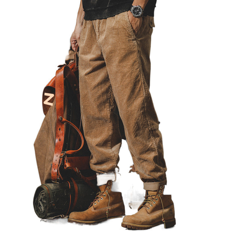 Men's Casual Corduroy Pants Mune Fashion