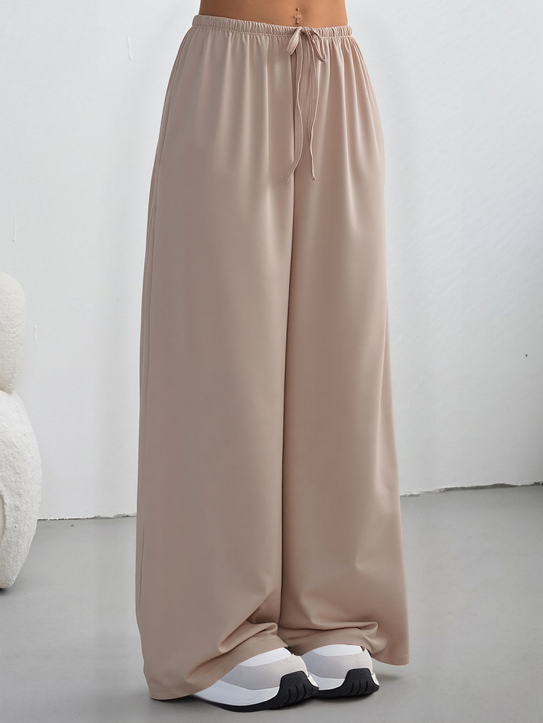 Women Soft Hoodie Pants with Elastic Mune Fashion
