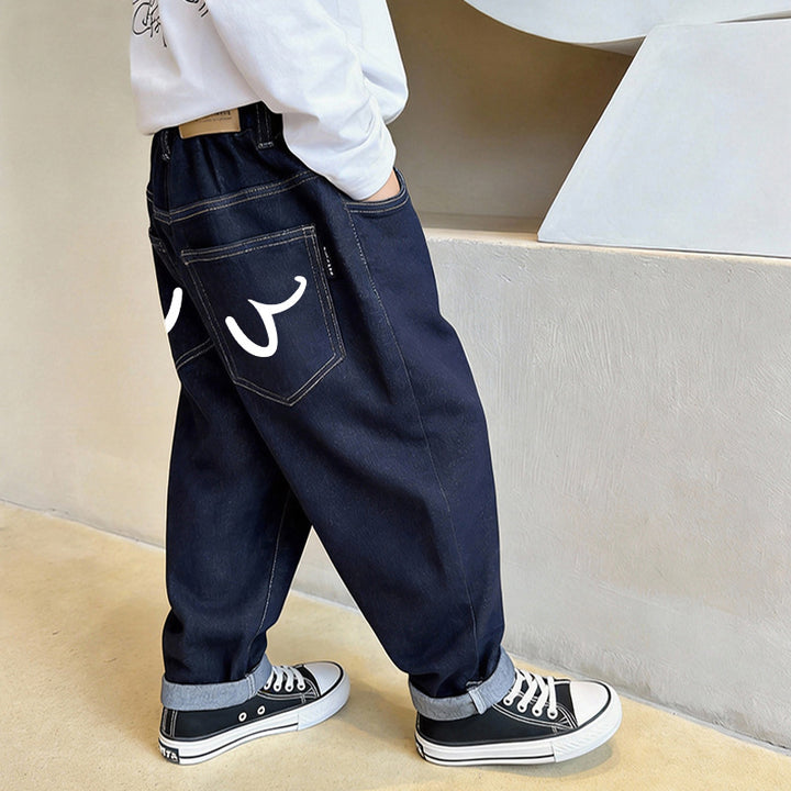 Unisex casual baggy jeans with unique pockets Mune Fashion