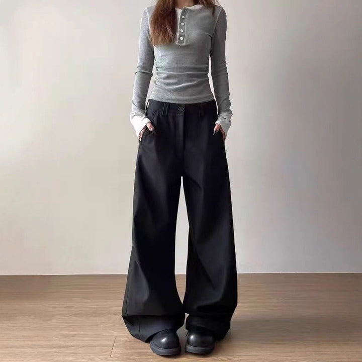 Women Plus Size Fabric Pants Mune Fashion