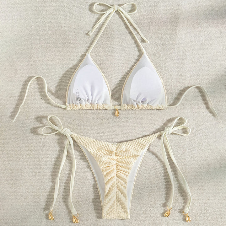 Women's triangle bikini with adjustable straps and sophisticated details Mune Fashion