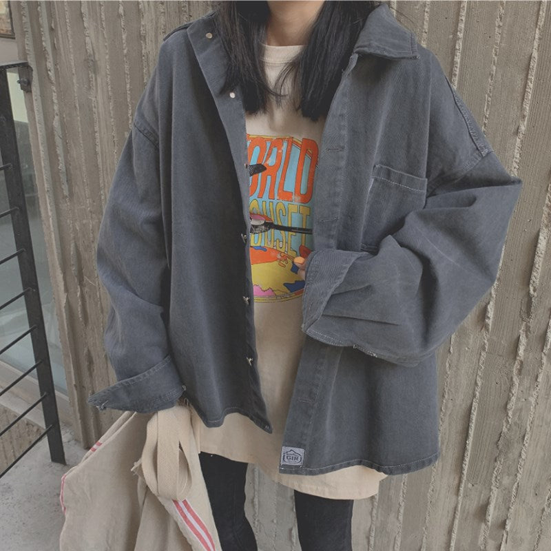 Women Oversized Hoodie Jacket in Utility Style Mune Fashion