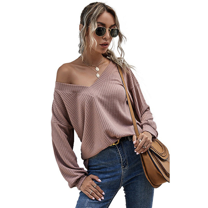 Women's Casual Oversized Long Sleeve Top Mune Fashion