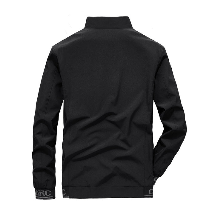 Men's performance softshell jacket with warming fleece lining, wind and water-repellent membrane, and reflective accents Mune Fashion