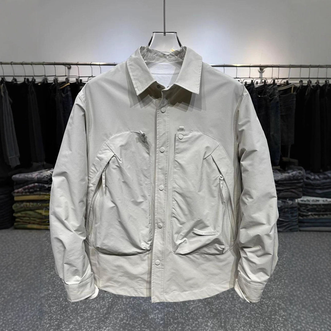 Men's Functional Transition Jacket with Practical Pockets Mune Fashion