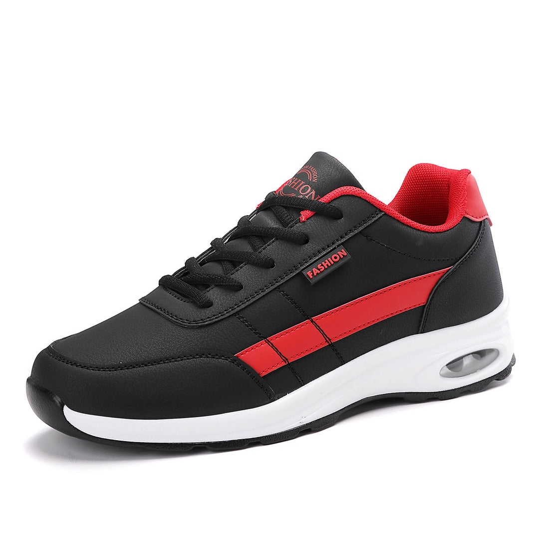 Men's nan comfort lace-ups made of synthetic leather with visible air chamber and padded insole Mune Fashion